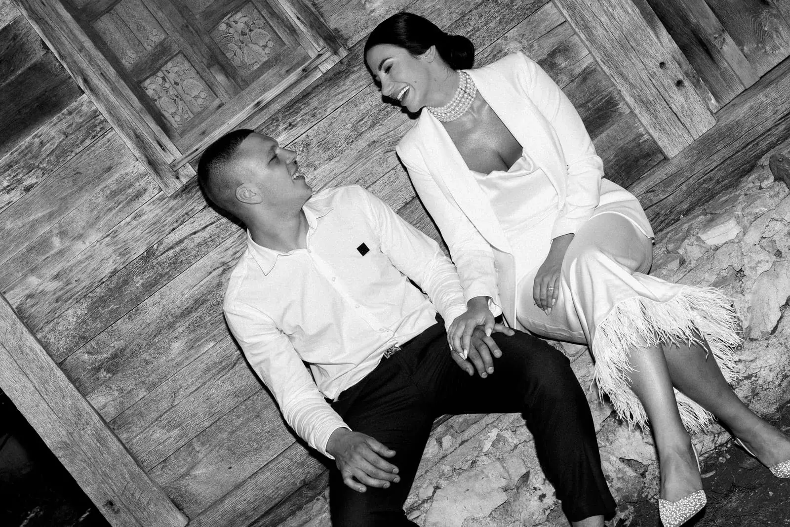 Tijana i Stevan tokom svog vjenčanja
