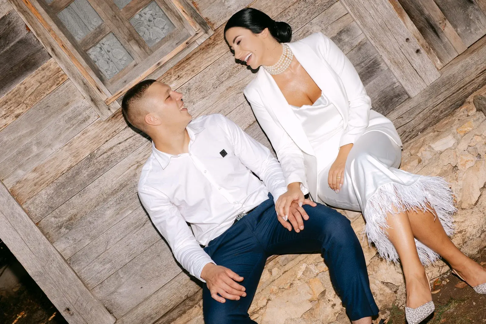 Tijana i Stevan, zajednički portret sa njihovog vjenčanja